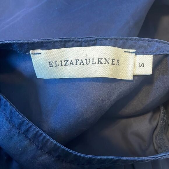Eliza Faulkner Tallulah Dress Navy S - Picture 6 of 7